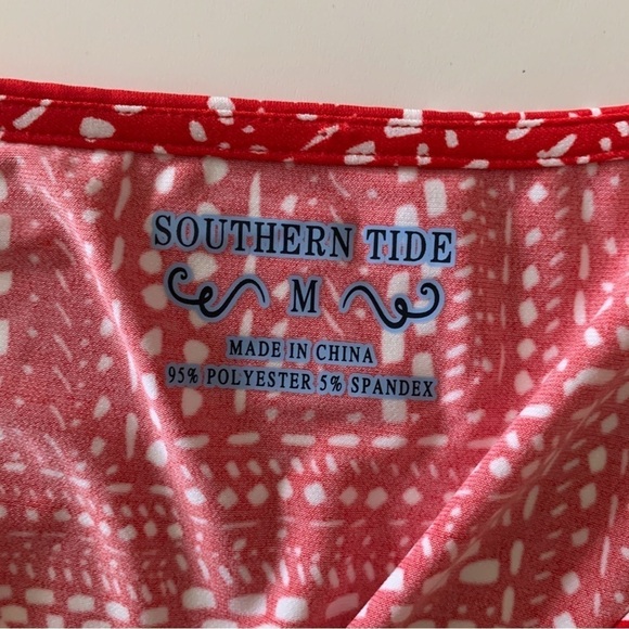 Southern Tide Gameday Dress Medium Varsity Red - Picture 6 of 8